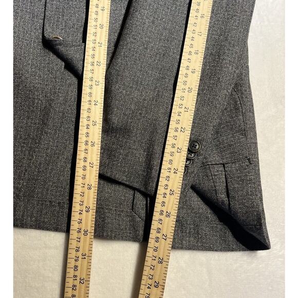 Saks Italy 42R Unstructured Blue Gray Freely Lanificio Comero Sport Coat Jacket - Picture 11 of 15